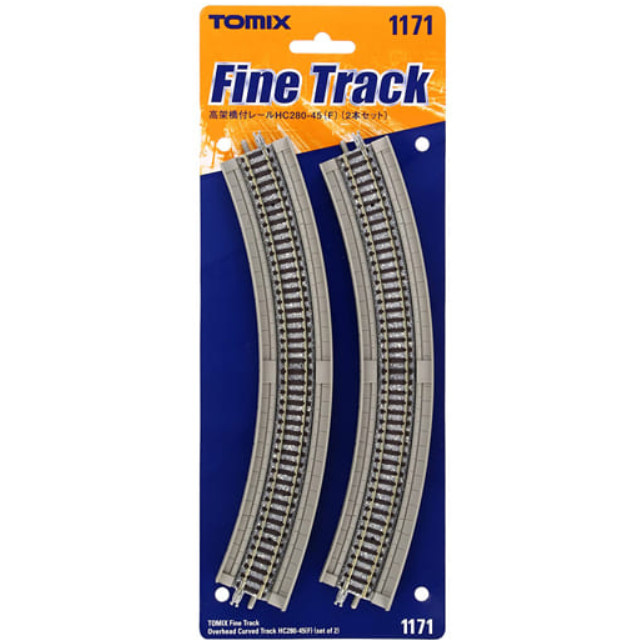 [RWM]1171 Fine Track(ファイントラック) 高架橋付レール HC280-45(F)(2本セット) Nゲージ 鉄道模型 TOMIX(トミックス)