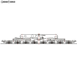 [RWM]16番 シキ801 大物車(B2桁仕様) 組立キット HOゲージ 鉄道模型 ワールド工芸