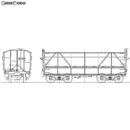 [RWM]【特別企画品】16番 国鉄 セキ1形 石炭車 タイプC 塗装済完成品 HOゲージ 鉄道模型 ワールド工芸