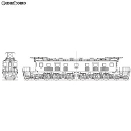 [RWM]16番 国鉄 EF57形 電気機関車(東海道仕様) タイプA 組立キット HOゲージ 鉄道模型 ワールド工芸