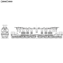 [RWM]16番 国鉄 EF57形 電気機関車(東海道仕様) タイプB 組立キット HOゲージ 鉄道模型 ワールド工芸