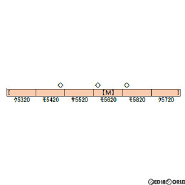 [RWM]30905 近鉄5820系(奈良線・行先点灯仕様) 6両編成セット(動力付き) Nゲージ 鉄道模型 GREENMAX(グリーンマックス)