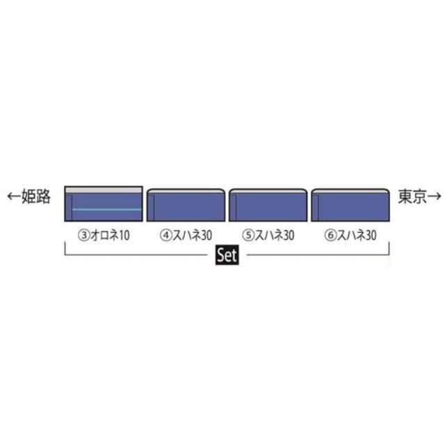 [RWM]HO-9035 国鉄 10・32系寝台客車(青)セット HOゲージ 鉄道模型 TOMIX(トミックス)