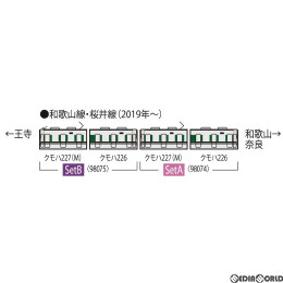 [RWM]98074 JR 227-1000系近郊電車(和歌山・桜井線)セットA(2両) Nゲージ 鉄道模型 TOMIX(トミックス)