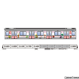 [RWM]A7422 Osaka Metro 21系 更新改造車 御堂筋線 基本6両セット Nゲージ 鉄道模型 MICRO ACE(マイクロエース)