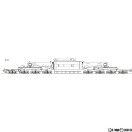 [RWM]【特別企画品】シキ801 大物車(B2桁積載仕様タイプA) 塗装済完成品 HOゲージ 鉄道模型 ワールド工芸