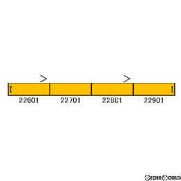 [RWM]30958 近鉄22600系Ace(旧塗装・阪神乗り入れ対応) 4両編成セット(動力無し) Nゲージ 鉄道模型 GREENMAX(グリーンマックス)