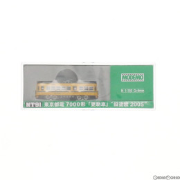 [RWM]NT91 東京都電7000形「更新車」 旧塗装2005 Nゲージ 鉄道模型 MODEMO(モデモ/ハセガワ)
