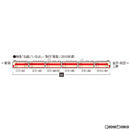 [RWM]98711 JR 485系特急電車(新潟車両センター・T18編成)セット(6両) Nゲージ 鉄道模型 TOMIX(トミックス)