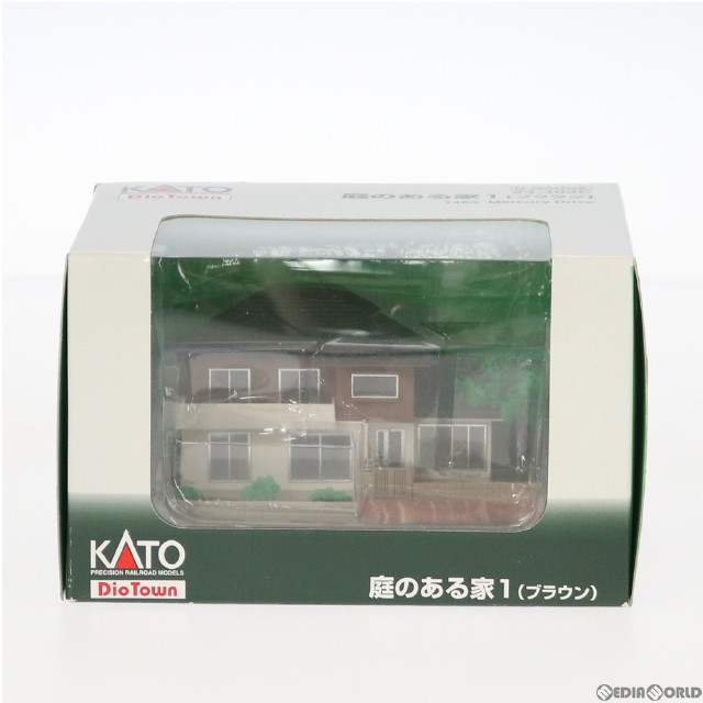 [RWM]23-403C DioTown(ジオタウン) 庭のある家1(ブラウン) Nゲージ 鉄道模型 KATO(カトー)