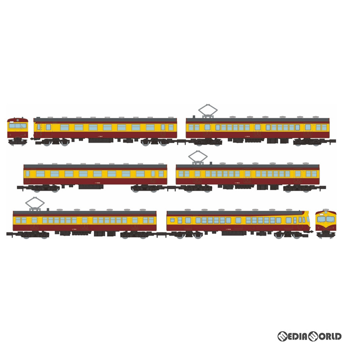 [RWM]279365 鉄道コレクション(鉄コレ) 国鉄70系新潟色 6両セット(動力無し) Nゲージ 鉄道模型 TOMYTEC(トミーテック)