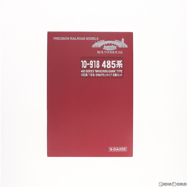 [RWM]10-918 485系「日光・きぬがわ」タイプ 6両セット(動力付き) Nゲージ 鉄道模型 ROUNDHOUSE(ラウンドハウス)/KATO(カトー)