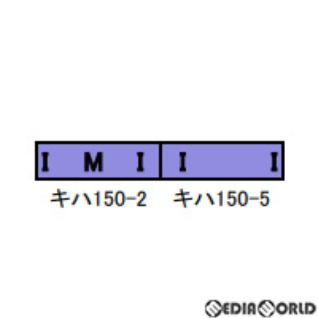 [RWM]30387 JR北海道キハ150形0番代 富良野線色 2両編成セット(動力付き) Nゲージ 鉄道模型 GREENMAX(グリーンマックス)
