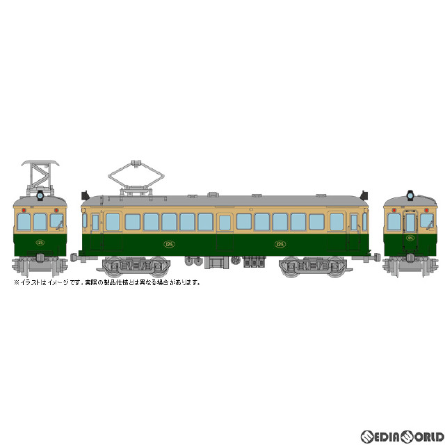 [RWM]312772 鉄道コレクション(鉄コレ) 叡山電車デナ21型A(125号車)(動力無し) Nゲージ 鉄道模型 TOMYTEC(トミーテック)