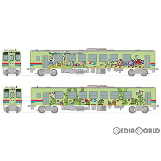 [RWM]264378 鉄道コレクション(鉄コレ) 若桜鉄道WT3000形 2両セット(動力無し) Nゲージ 鉄道模型 TOMYTEC(トミーテック)