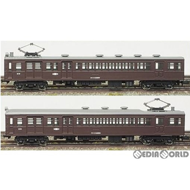[RWM]13008 着色済み クモハユニ44800形 2両セット 茶色 「エコノミーキットシリーズ」 Nゲージ 鉄道模型 GREENMAX(グリーンマックス)