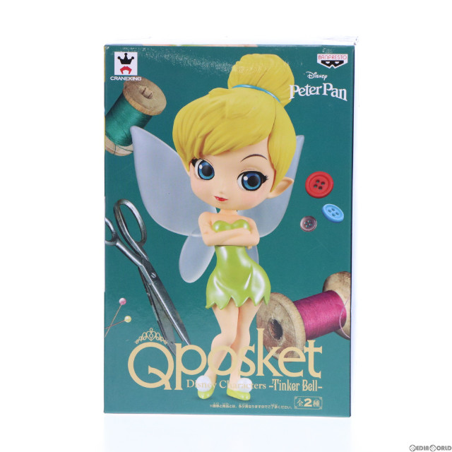 [FIG]ティンカー・ベル(ノーマルカラー) Q posket Disney Characters -Tinker Bell- ピーター・パン フィギュア プライズ(37782) バンプレスト