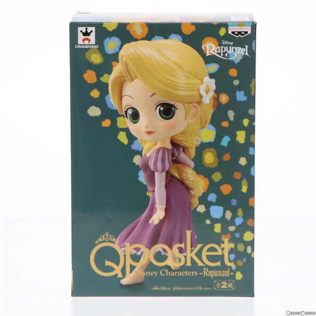 [FIG]ラプンツェル(ノーマルカラー) Q posket Disney Characters -Rapunzel- 塔の上のラプンツェル フィギュア プライズ(37433) バンプレスト