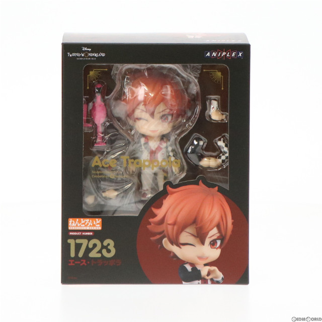 [FIG]GOODSMILE ONLINE SHOP&ANIPLEX+限定特典付属 ねんどろいど 1723 エース・トラッポラ ディズニー ツイステッドワンダーランド 完成品 可動フィギュア アニプレックス/オランジュ・ルージュ