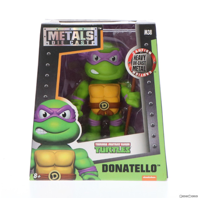 [FIG]メタルズ ダイキャスト ドナテロ TMNT ティーンエイジ・ミュータント・ニンジャ・タートルズ 4インチ 完成品 フィギュア ジャダトイズ