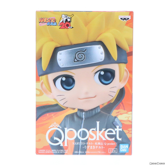 [FIG]うずまきナルト A(髪イエロー) 「NARUTO-ナルト- 疾風伝」 Q posket-うずまきナルト- フィギュア プライズ(2585441) バンプレスト