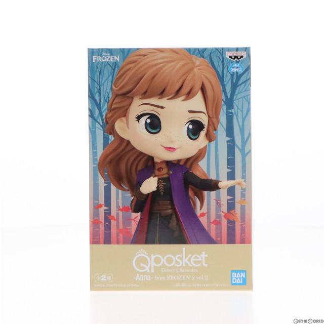 [FIG]アナ A(衣装濃) 「アナと雪の女王2」 Q posket Disney Characters -Anna- from FROZEN 2 vol.2 フィギュア プライズ(2573724) バンプレスト