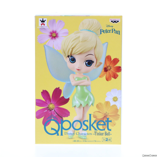 [FIG]ティンカー・ベル(パステルカラー) 「ピーター・パン」 Q posket Disney Characters -Tinker Bell- フィギュア プライズ(37782) バンプレスト