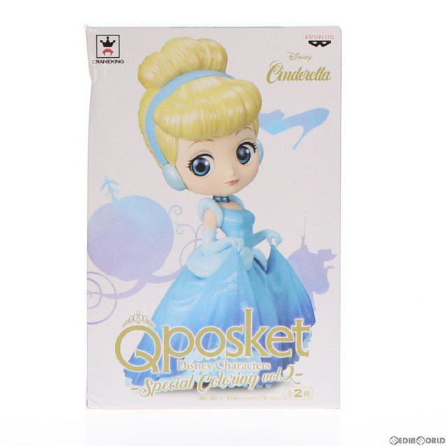 [FIG]シンデレラ(スペシャルカラー) 「シンデレラ」 Q posket Disney Characters -Special Coloring vol.2- フィギュア プライズ(37391) バンプレスト