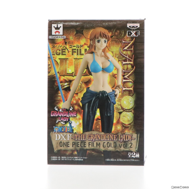 [FIG]ナミ 「ワンピース」 DXF〜THE GRANDLINE LADY〜 ONE PIECE FILM GOLD vol.2 フィギュア プライズ(36674) バンプレスト