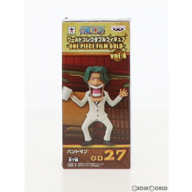 [FIG]バンドマン 「ワンピース」 ワールドコレクタブル〜ONE PIECE FILM GOLD〜vol.4 フィギュア プライズ(36620) バンプレスト