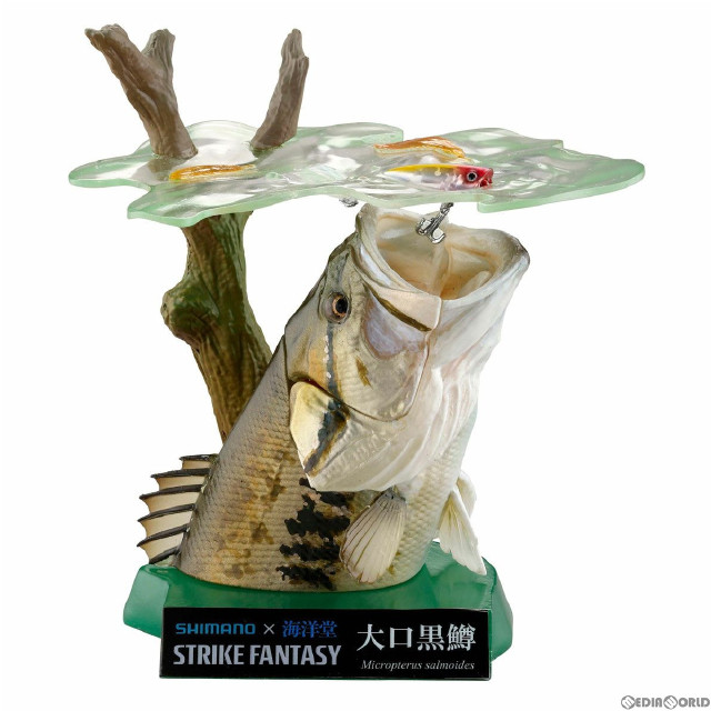 [FIG]STRIKE FANTASY ブラックバス 完成品 フィギュア 海洋堂