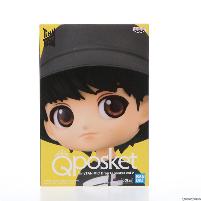 [FIG]Jung Kook(ジョングク)(BTS/防弾少年団) C(衣装濃) TinyTAN(タイニータン) MIC Drop Q posket vol.2 フィギュア プライズ(2616203) バンプレスト