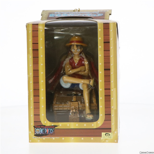 [FIG]モンキー・D・ルフィ ONE PIECE(ワンピース) 貯金箱付フィギュア プライズ(42195) バンプレスト