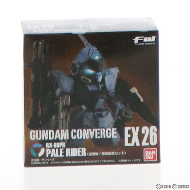 [FIG](食玩)FW GUNDAM CONVERGE EX26 ペイルライダー(空間戦/陸戦重装セット) 機動戦士ガンダム外伝 ミッシングリンク フィギュア バンダイ