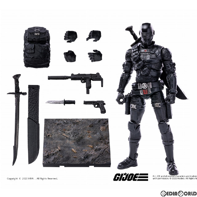 FIG]エクスクイジット ミニ スネークアイズ G.I.Joe(G.I.ジョー) 1/18 アクションフィギュア(EMG0121) ハイヤトイズ  【買取1,680円】｜ | カイトリワールド