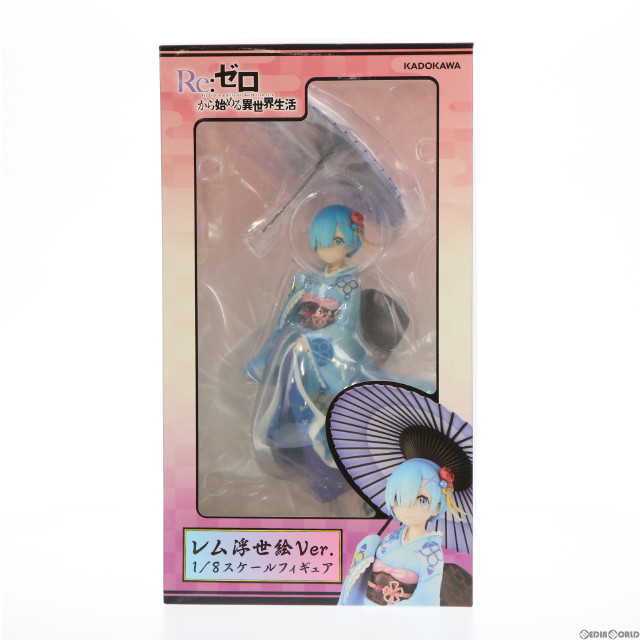 [FIG]KADOKAWAECサイト共通特典付属 レム 浮世絵Ver. Re:ゼロから始める異世界生活 1/8 完成品 フィギュア KADOKAWA(カドカワ)