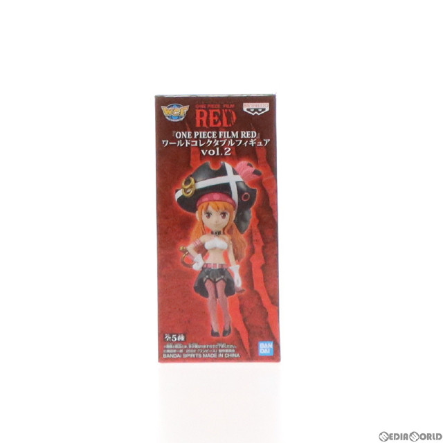 [FIG]ナミ 「ワンピース FILM RED」 ワールドコレクタブルvol.2 フィギュア プライズ(2615904) バンプレスト