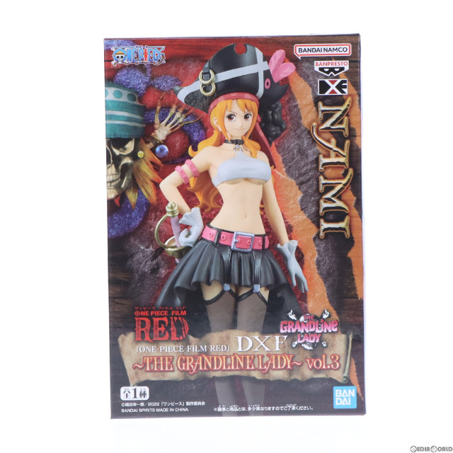 [FIG]ナミ ワンピース FILM RED DXF〜THE GRANDLINE LADY〜vol.3 ONE PIECE フィギュア プライズ(2618322) バンプレスト