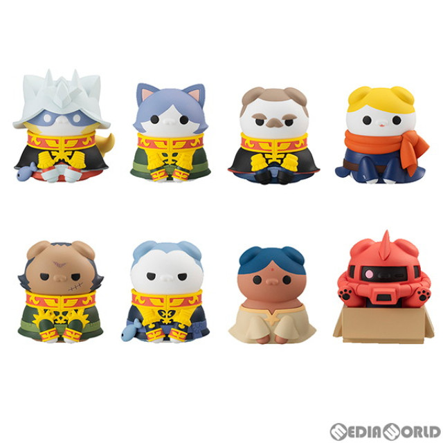 [FIG](BOX)MEGA CAT PROJECT 機動戦士ニャンダム ジオン公国軍ニャ! 機動戦士ガンダム フィギュア(8個) メガハウス