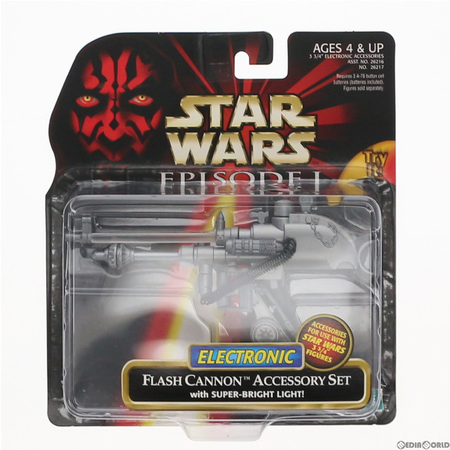 [FIG]FLASH CANNON ACCESSORY SET(フラッシュキャノン アクセサリーセット) STAR WARS(スター・ウォーズ) エピソード1/ファントム・メナス フィギュア用アクセサリ(26217) ハズブロ