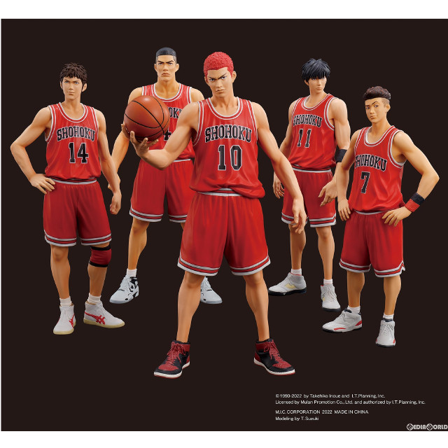 [FIG](再販)One and Only『SLAM DUNK』SHOHOKU STARTING MEMBER SET 完成品 フィギュア エムアイシー