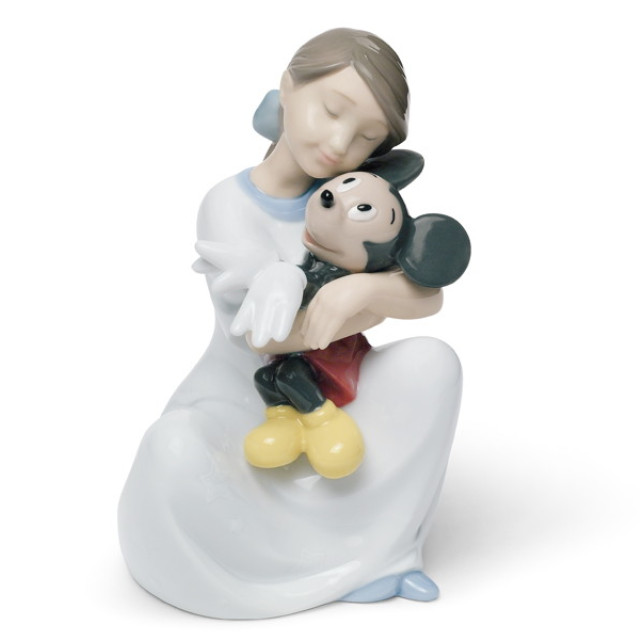 [FIG]Mi queido Mickey I love you  ， Mickey-大好きミッキー!!- 「ディズニー」 磁器 フィギュア NAO PORCELAIN