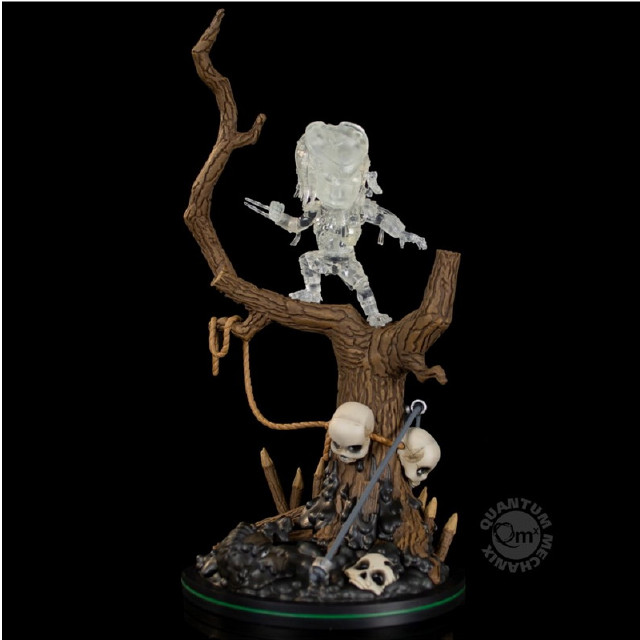 [FIG]ジャングルハンター・プレデター&アラン・ダッチ・シェイファー(クリアver.) 「プレデター」 Qフィグ マックスエリート PVC製塗装済み完成品 フィギュア QUANTUM MECHANIX(クァンタム・メカニクス)/豆魚雷