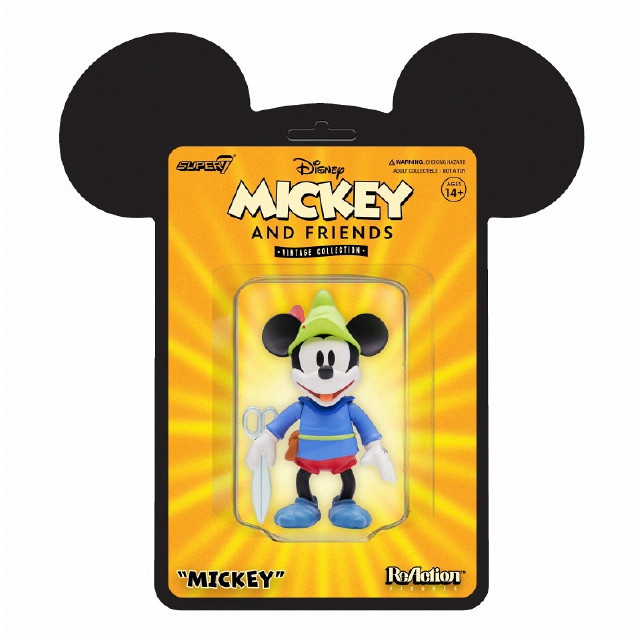 [FIG]ミッキーマウス(ミッキーの巨人退治ver.) 「ディズニー」 リ・アクション ディズニーヴィンテージコレクション フィギュア SUPER7(スーパー7)/豆魚雷