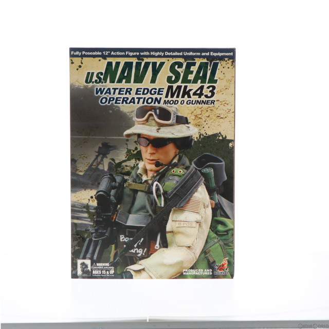 [FIG]ホットトイズ・ミリタリー U.S. Navy Seal Water Edge Operation MK43 MOD0 Gunner 1/6 完成品 可動フィギュア(071226) ホットトイズ