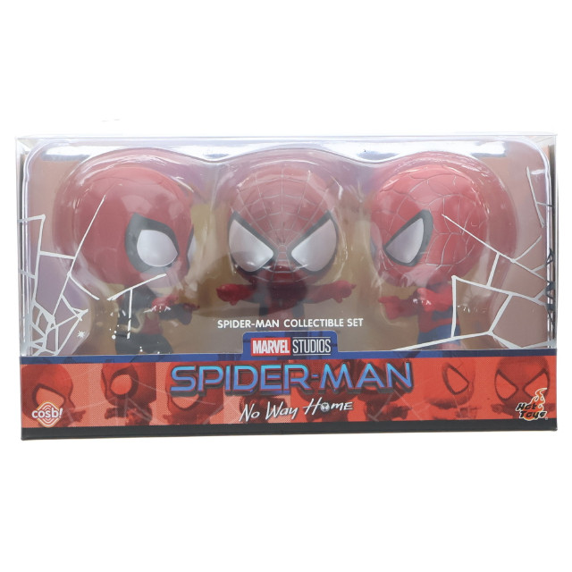 [FIG]スパイダーマン(3体セット)「スパイダーマン:ノー・ウェイ・ホーム」 Cosbi サイズS フィギュア(CBX056) ホットトイズ