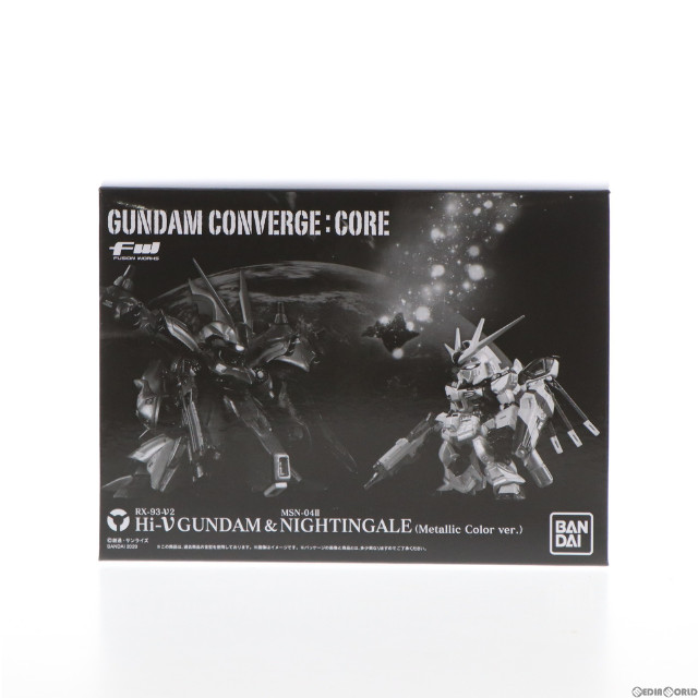 [FIG](食玩)プレミアムバンダイ限定 FW GUNDAM CONVERGE:CORE Hi-νガンダム&ナイチンゲール(メタリックカラーver.) 機動戦士ガンダム 逆襲のシャア ベルトーチカ・チルドレン フィギュア バンダイ