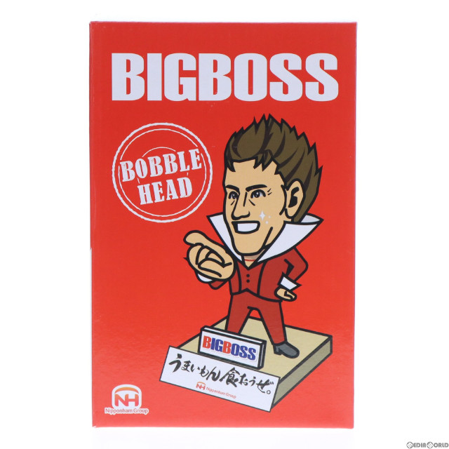 [FIG] 新庄剛志(しんじょうつよし) BIGBOSSボブルヘッド BIGBOSSからのありがとう北海道の大地からの贈り物プレゼントキャンペーン Cコース当選品 完成品 フィギュア 日本ハム