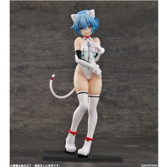 [FIG]エヴァンゲリオンぐりむろっく!PLUS レイ 成形色ライトベージュ 1/8 レジンキャスト製組立キット フィギュア RCベルグ