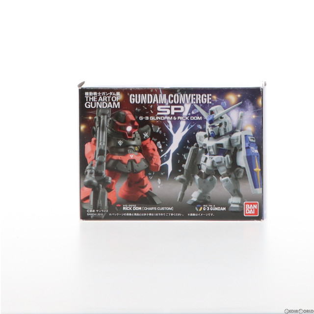 FIG](食玩)FW GUNDAM CONVERGE G3ガンダム&シャア専用リックドム フィギュア 機動戦士ガンダム展 THE ART OF  GUNDAM限定 バンダイ 【買取2,475円】｜ | カイトリワールド